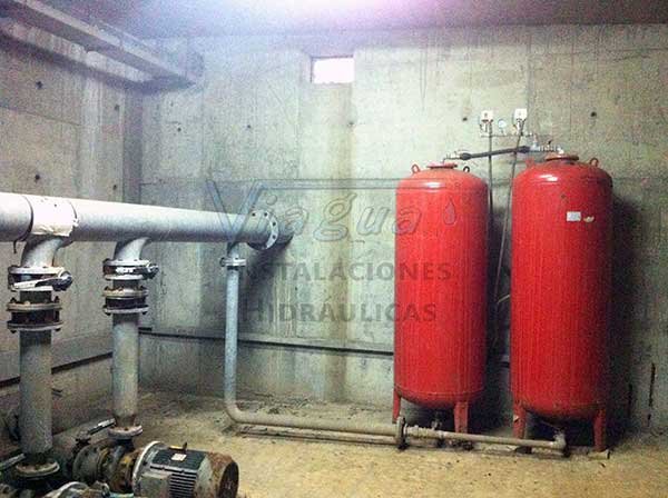 Iinstalación hidroacumuladores