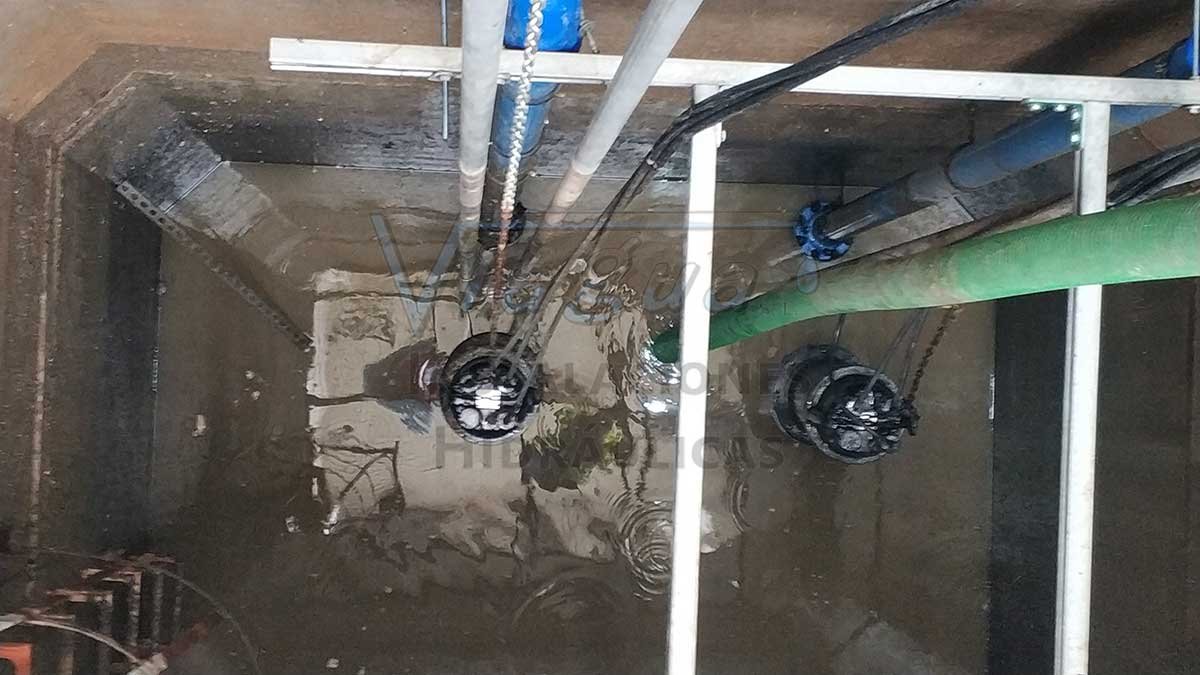 Bombas residuales EBAR Majadahonda