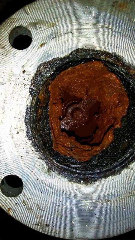 Casi no queda paso de agua Casi no queda paso de agua