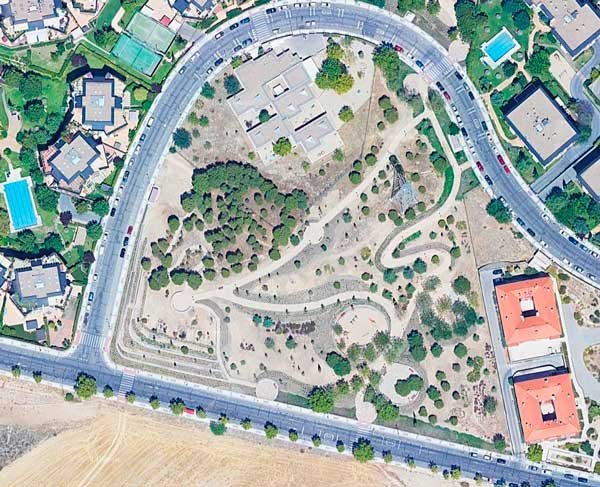 Parque Granja del Conde en Majadahonda