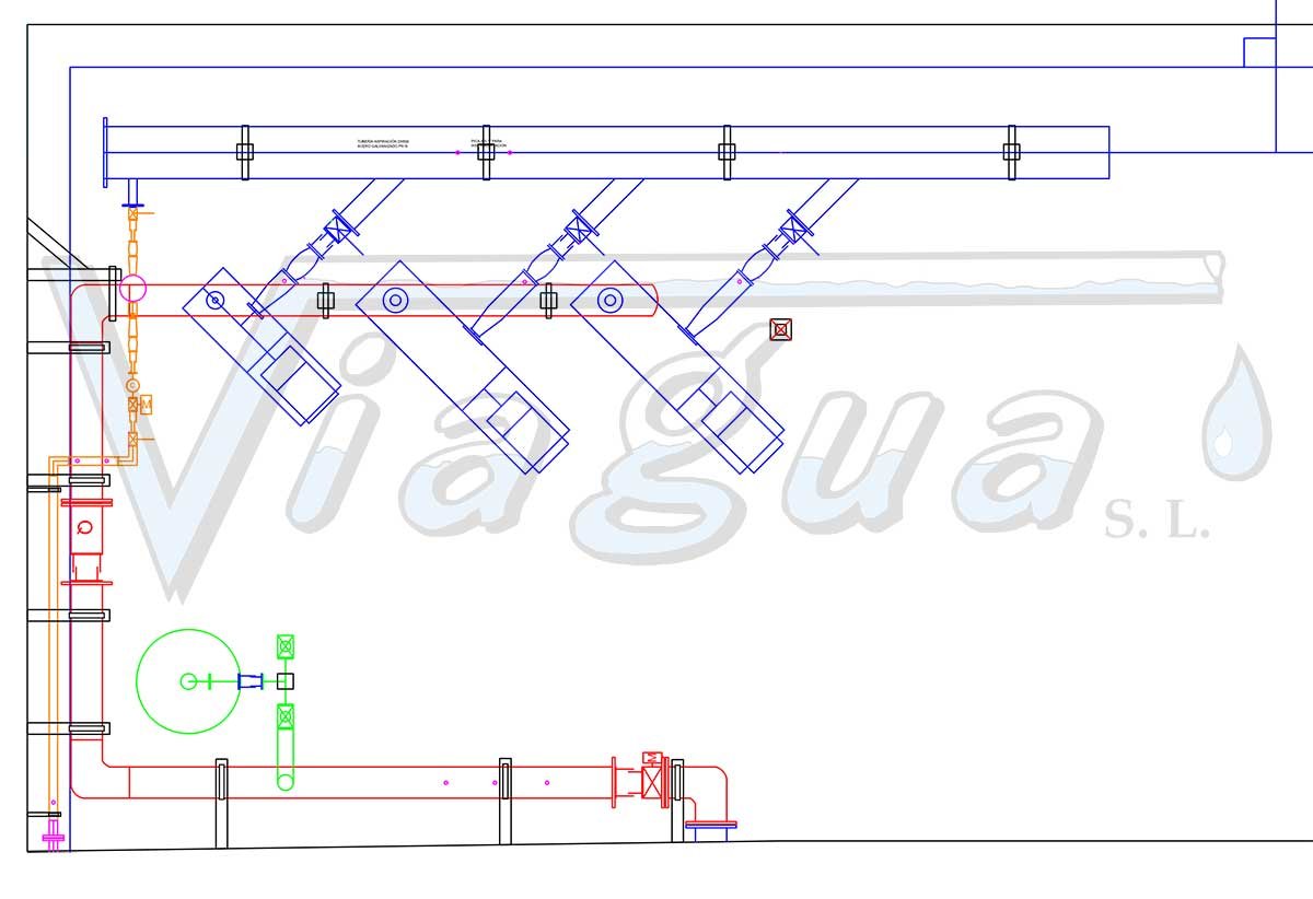 Grupo de presión para agua regenerada