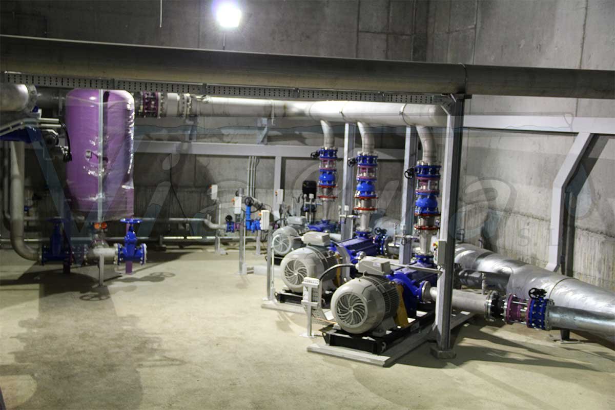 Grupo de presión para agua regenerada