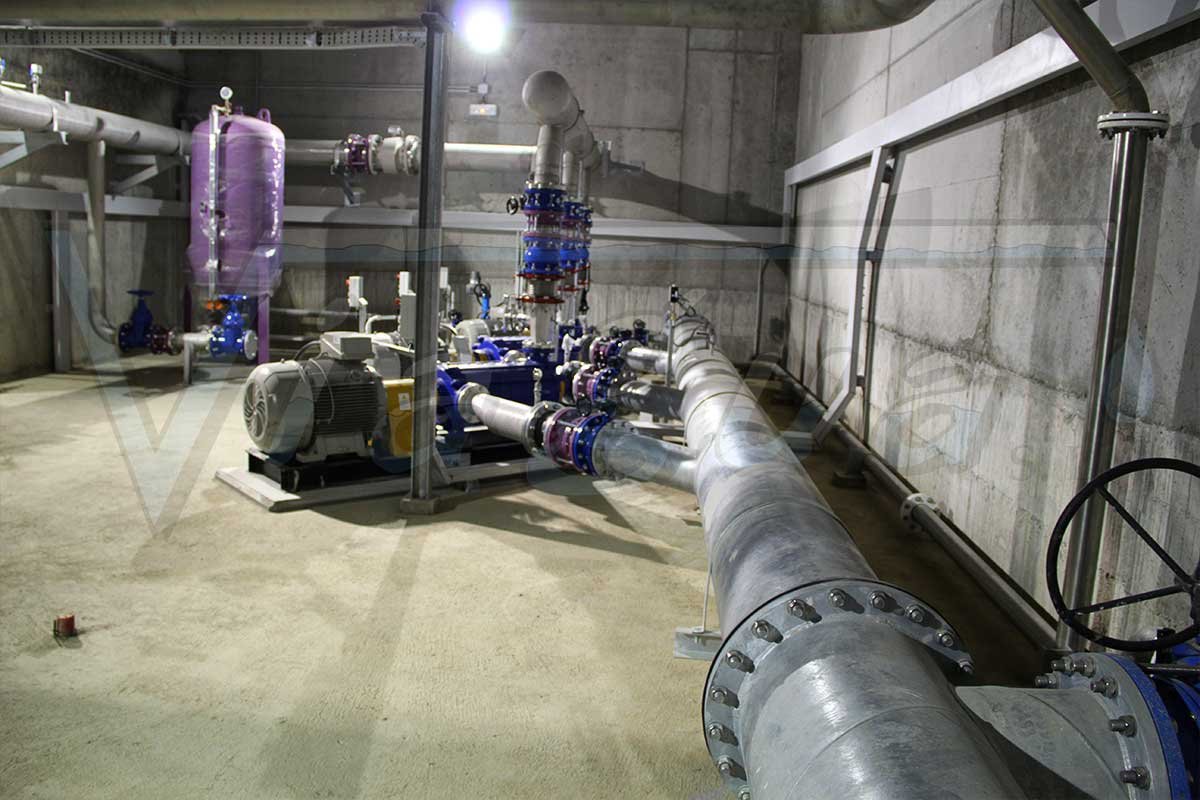 Grupo de presión para agua regenerada