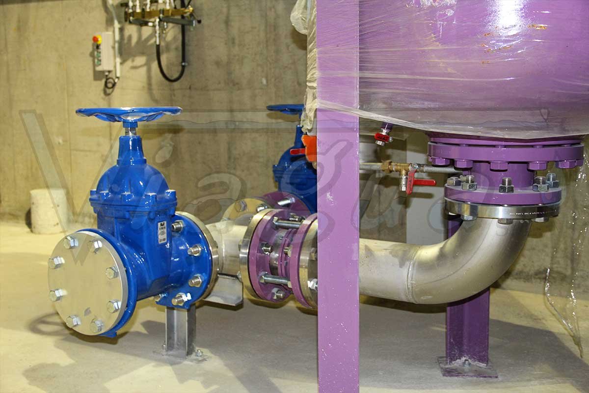 Grupo de presión para agua regenerada