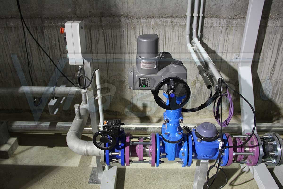 Grupo de presión para agua regenerada