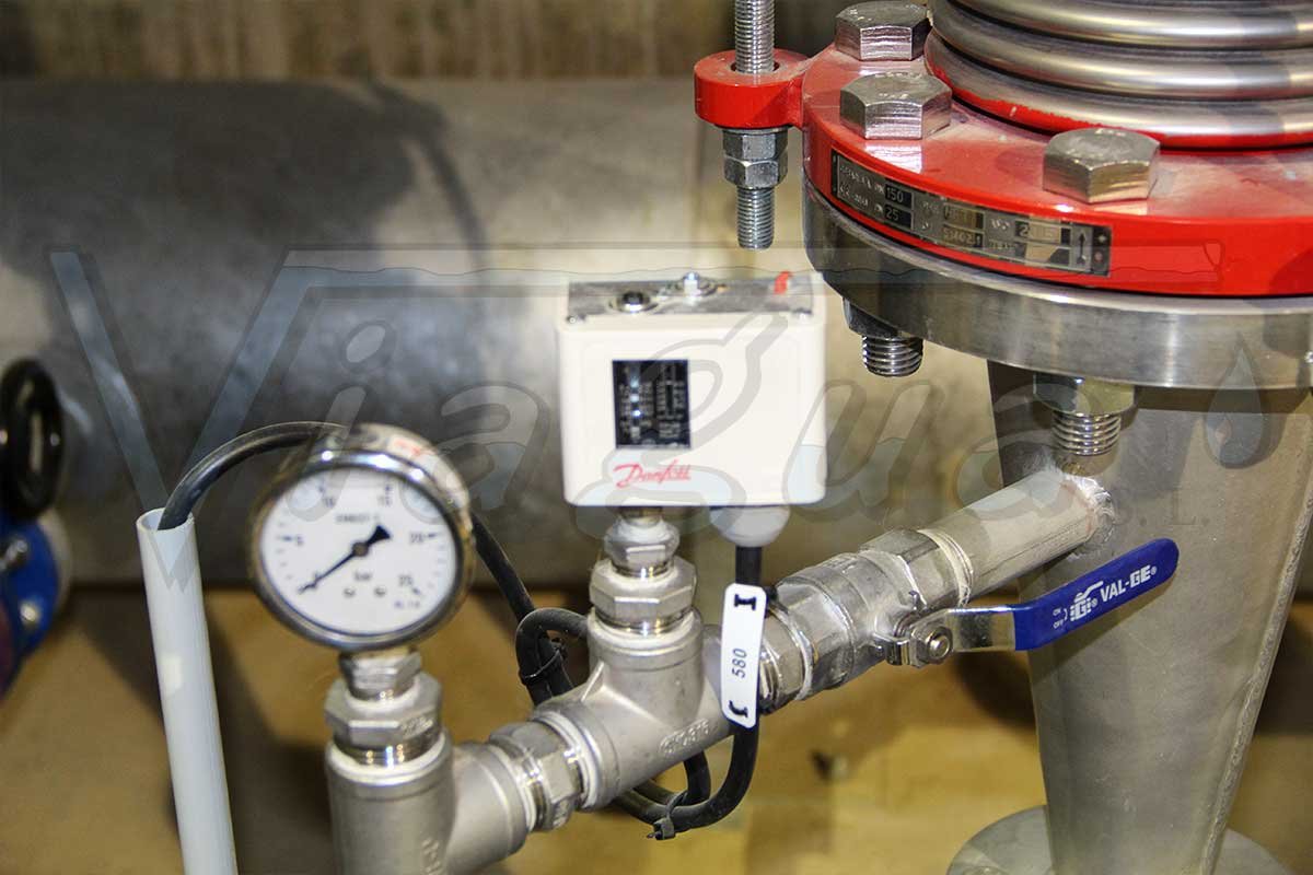 Grupo de presión para agua regenerada