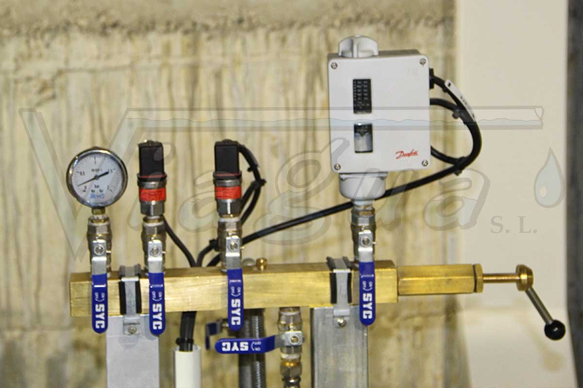 Grupo de presión para agua regenerada