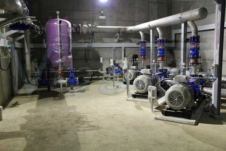 Lee más sobre el artículo Grupos de presión en depósito de agua regenerada – EDAR Torres de la Alameda