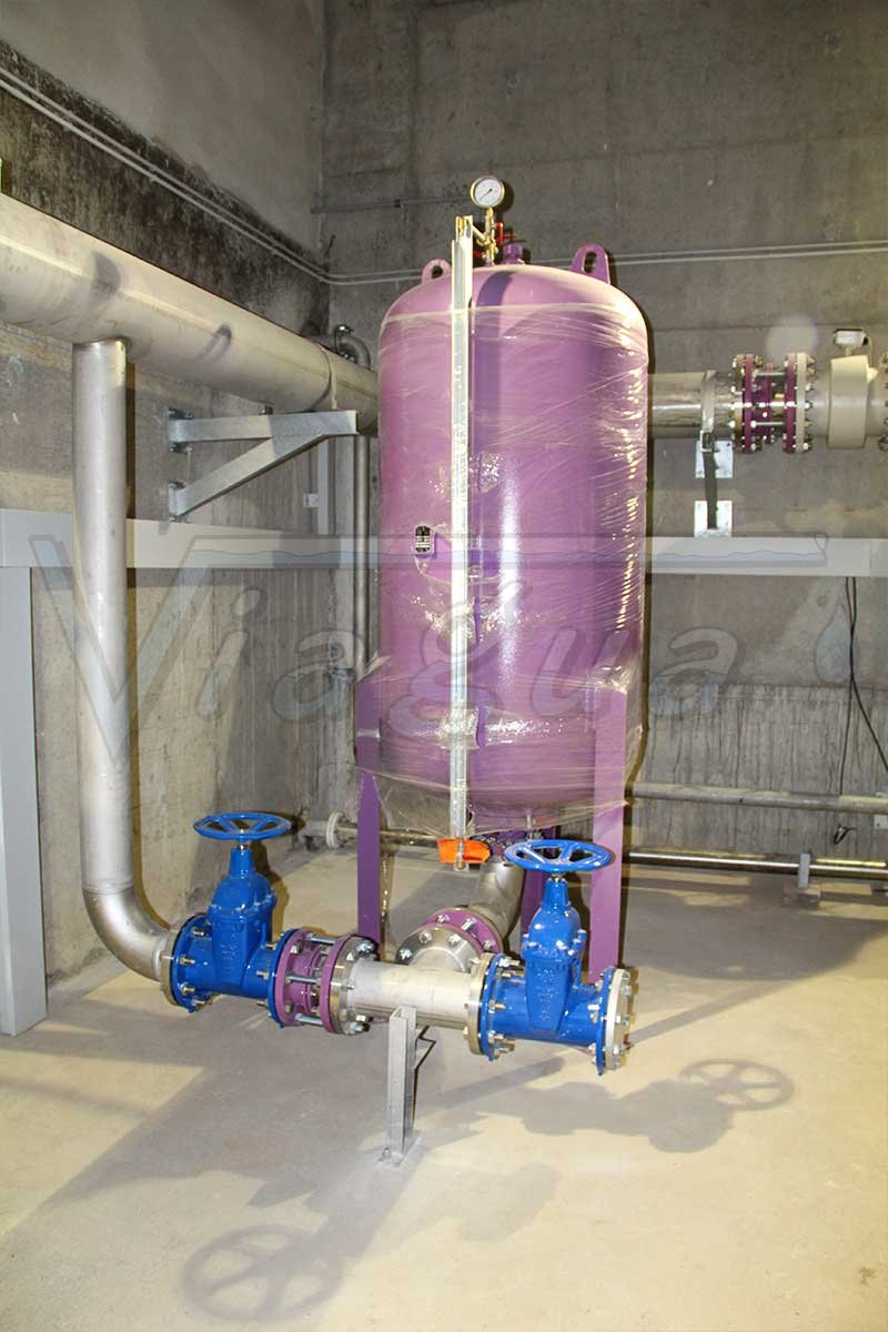 Grupo de presión para agua regenerada