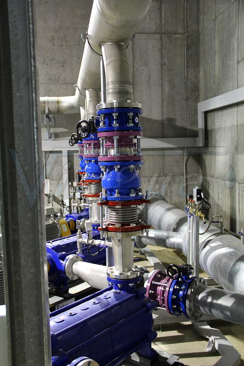 Grupo de presión para agua regenerada