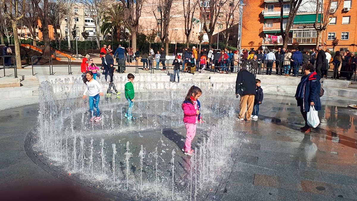 Fuente transitable Alcobendas