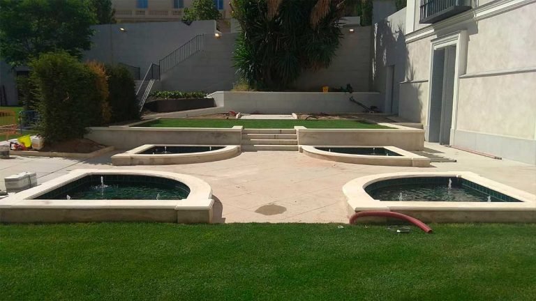 Lee más sobre el artículo Fuentes ornamentales en Palacio de Villagonzalo