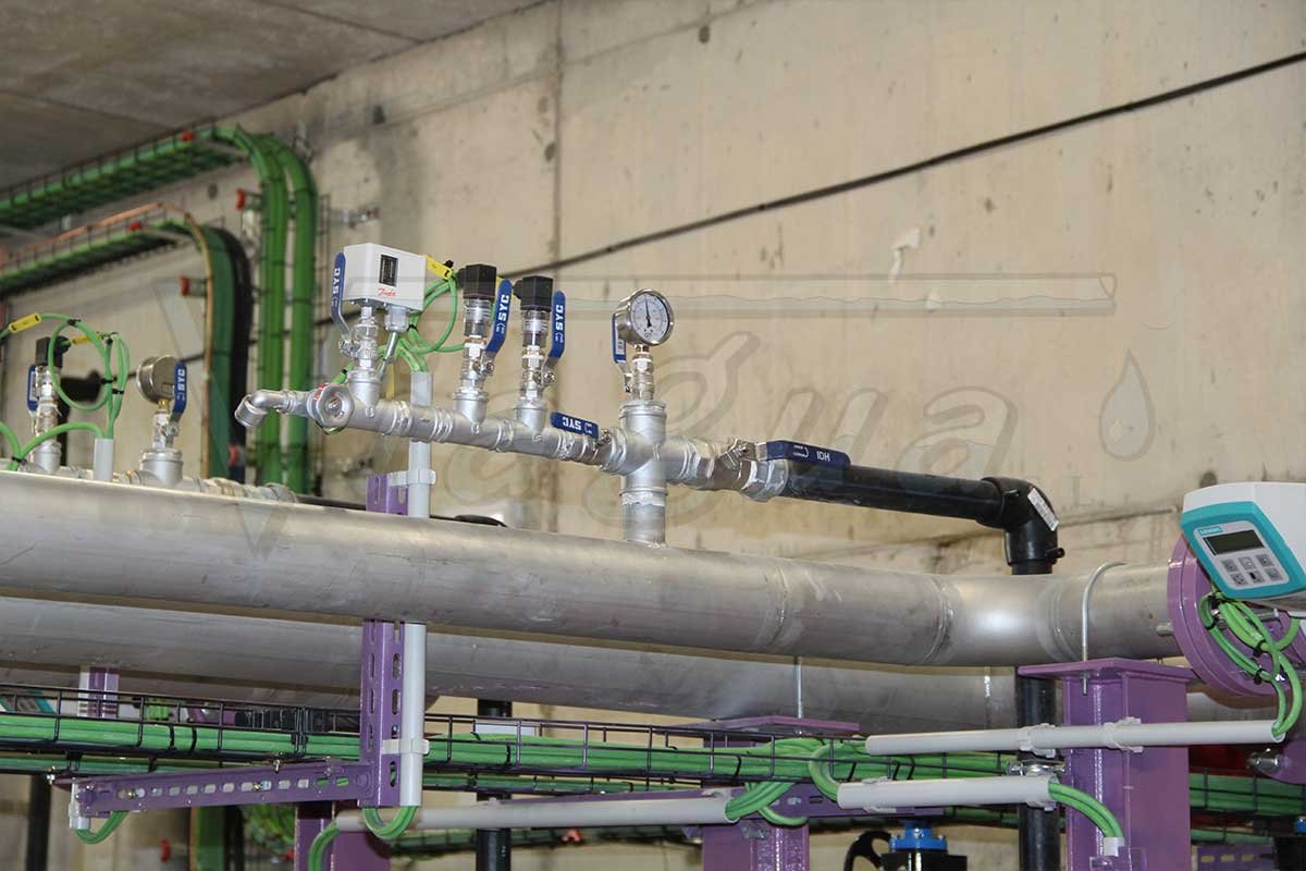 Grupo de presión para depósito de agua