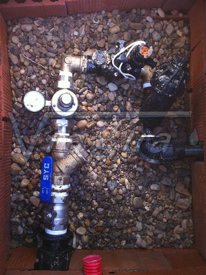 Riego del Parque Palomeras Madrid