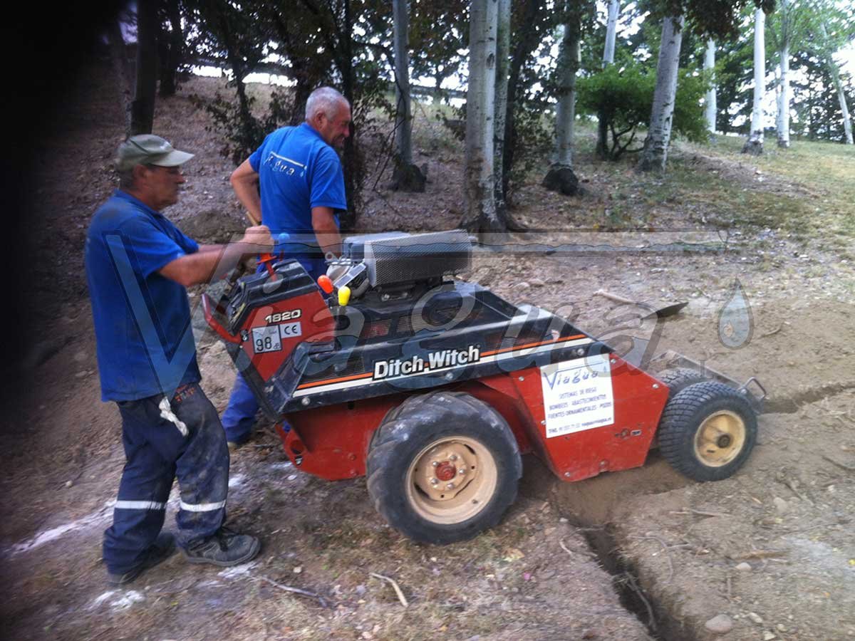 Riego del Parque Palomeras Madrid